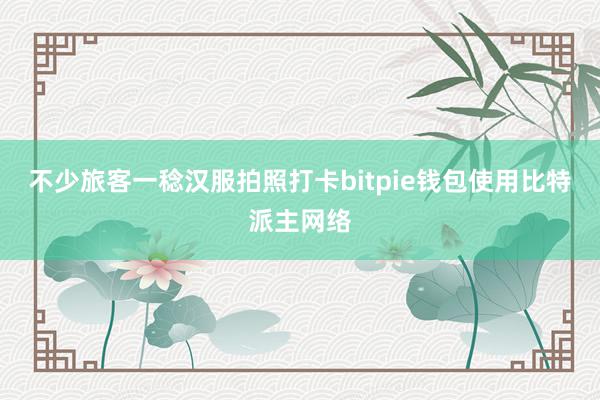 不少旅客一稔汉服拍照打卡bitpie钱包使用比特派主网络