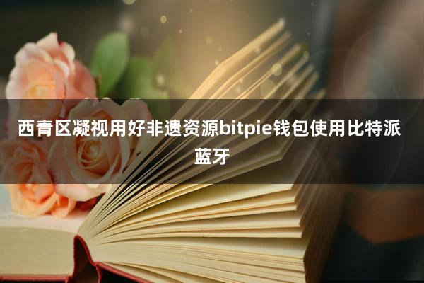 西青区凝视用好非遗资源bitpie钱包使用比特派 蓝牙