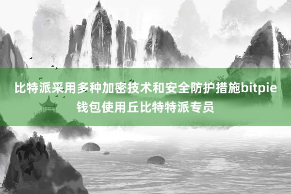 比特派采用多种加密技术和安全防护措施bitpie钱包使用丘比特特派专员