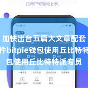 加快出台五篇大文章配套政策文件bitpie钱包使用丘比特特派专员