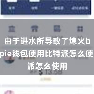 由于进水所导致了熄火bitpie钱包使用比特派怎么使用