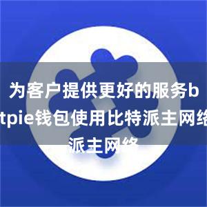 为客户提供更好的服务bitpie钱包使用比特派主网络